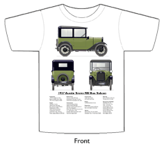 Austin Seven RB Box Saloon 1927 T-shirt Front